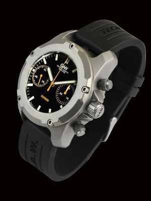Gruppo Ardito Centauro Black-Orange Chronograph Watch