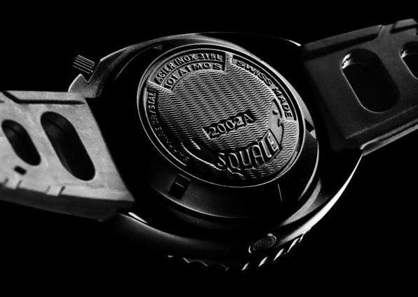 Squale 101 atmos 2002 Professional Dive Watch - Orange/Black Orange PVD
