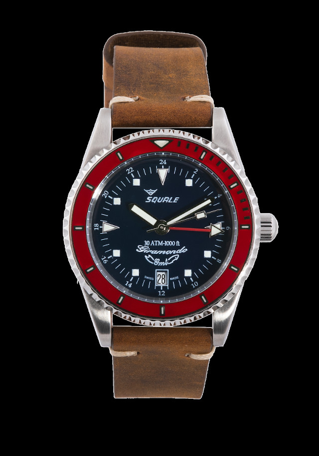 Squale 30 atmos Giramondo GMT Dive Watch | Australia Authorized Dealer -  Monsoonal