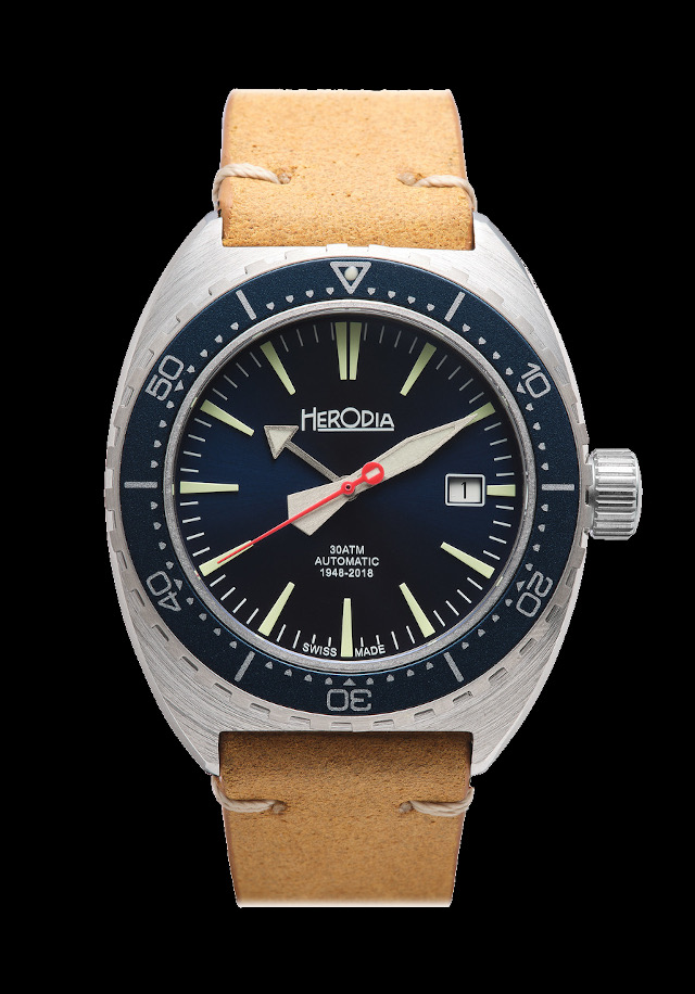 Herodia Series 1 Deep Blue Dive Watch