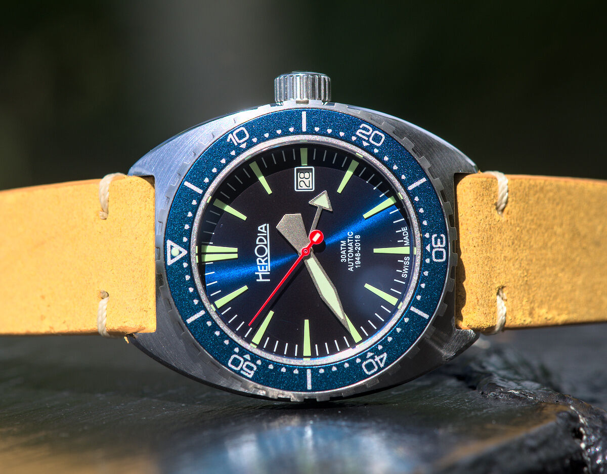 Herodia Series 1 Deep Blue Dive Watch