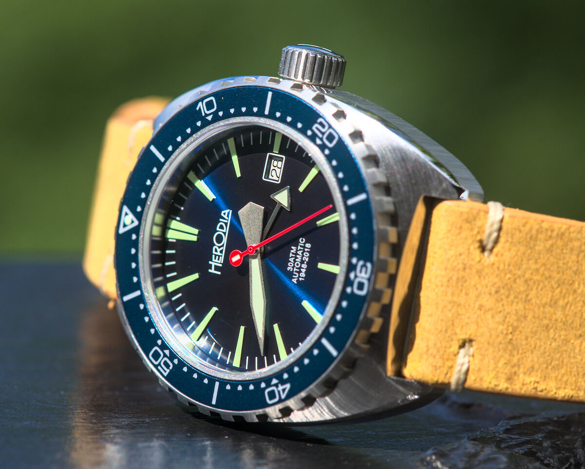 Herodia Series 1 Deep Blue Dive Watch