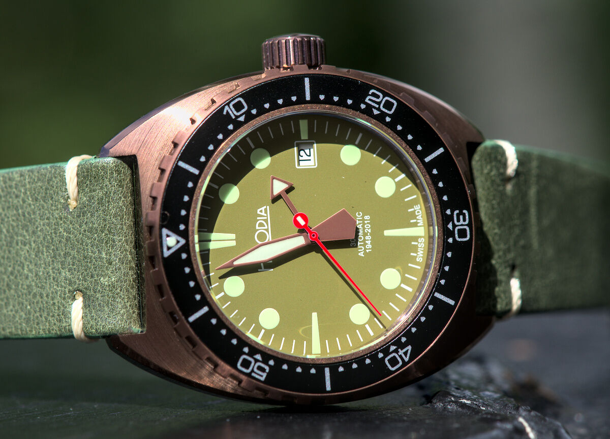 Herodia Series 1 Bronzed Dive Watch