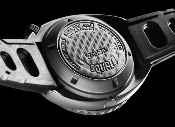 Squale 101 atmos 2002 Grey Blasted Dive Watch