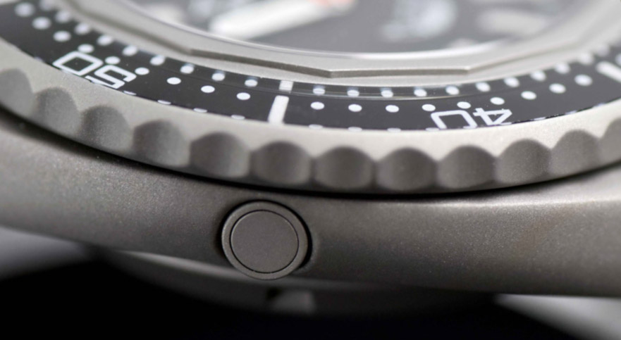 Squale 101 atmos 2002 Grey Blasted Dive Watch