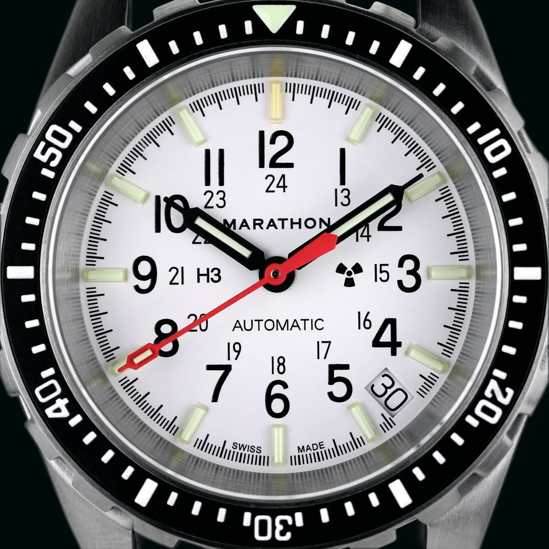 Marathon Arctic MSAR Auto Search and Rescue Dive Watch - No Government Markings