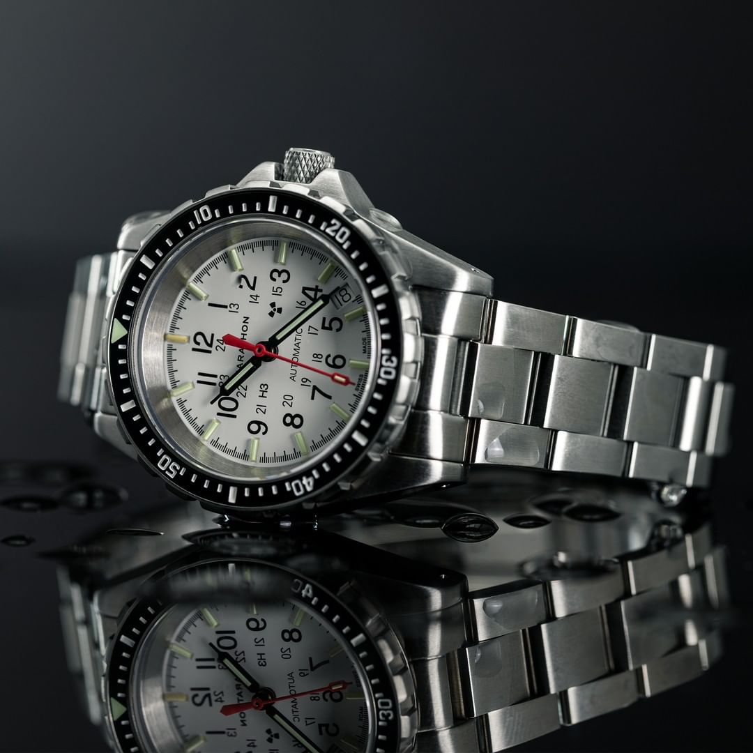 Marathon Arctic MSAR Auto Search and Rescue Dive Watch - No Government Markings