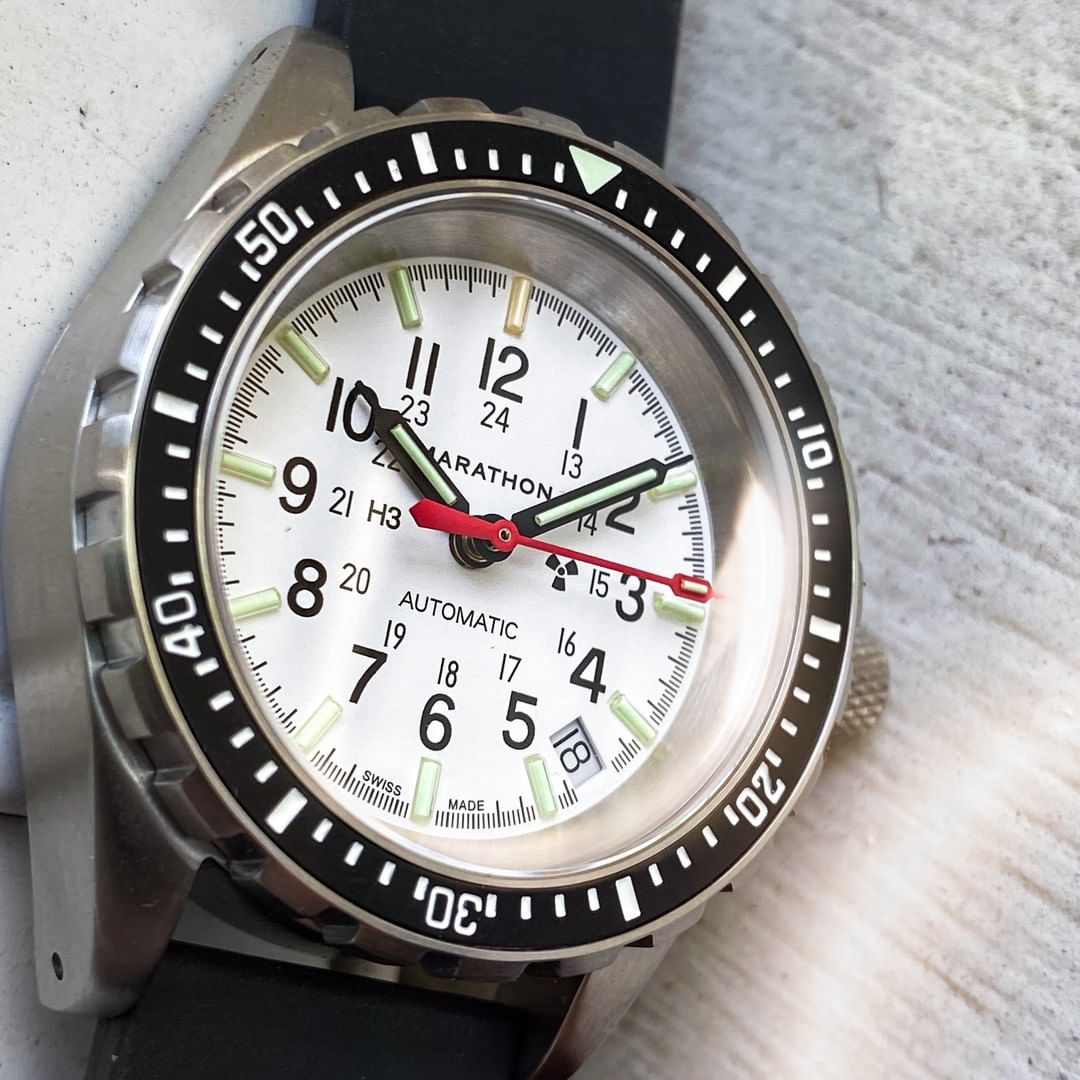 Marathon Arctic MSAR Auto Search and Rescue Dive Watch - No Government Markings