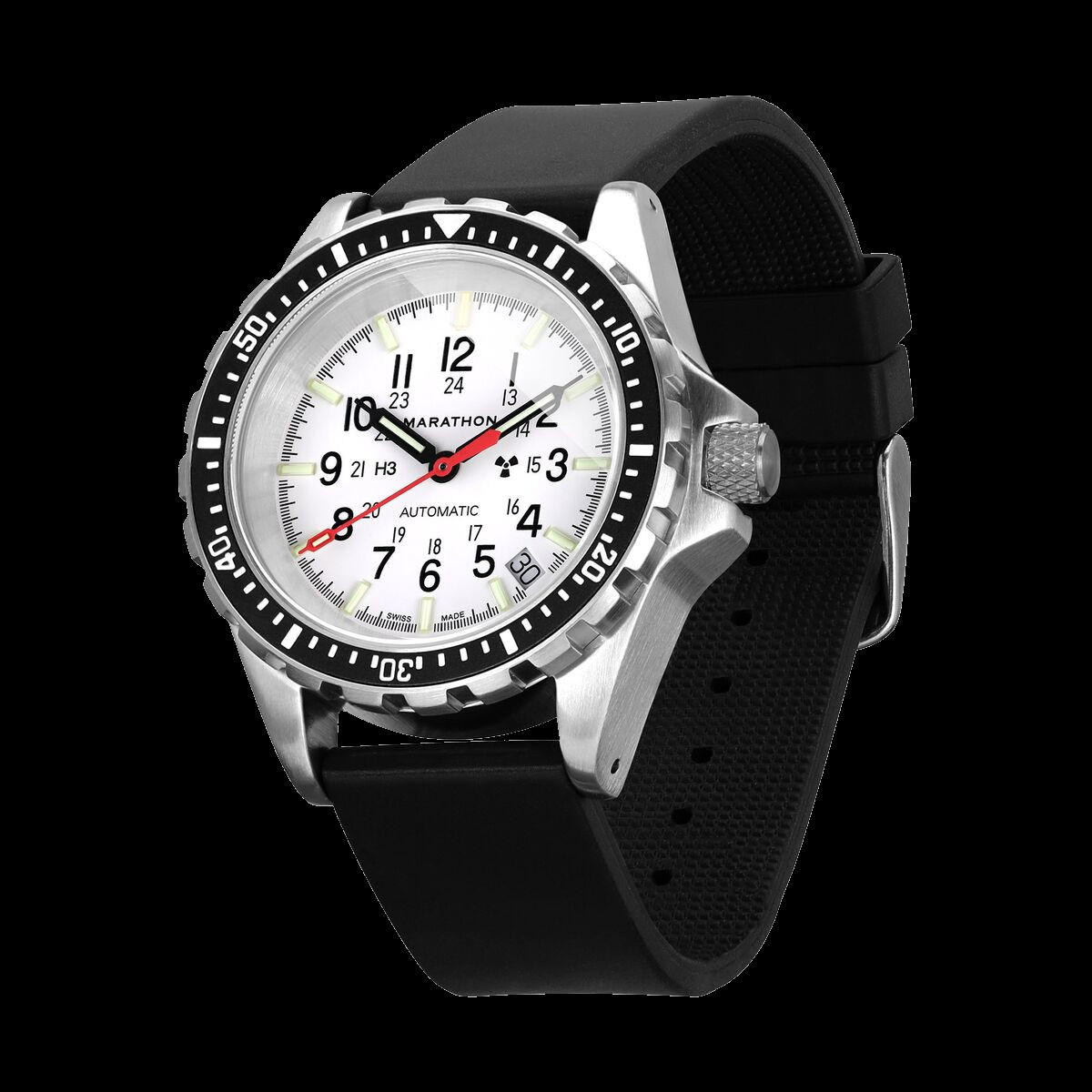 Marathon Arctic MSAR Auto Search and Rescue Dive Watch - No Government Markings