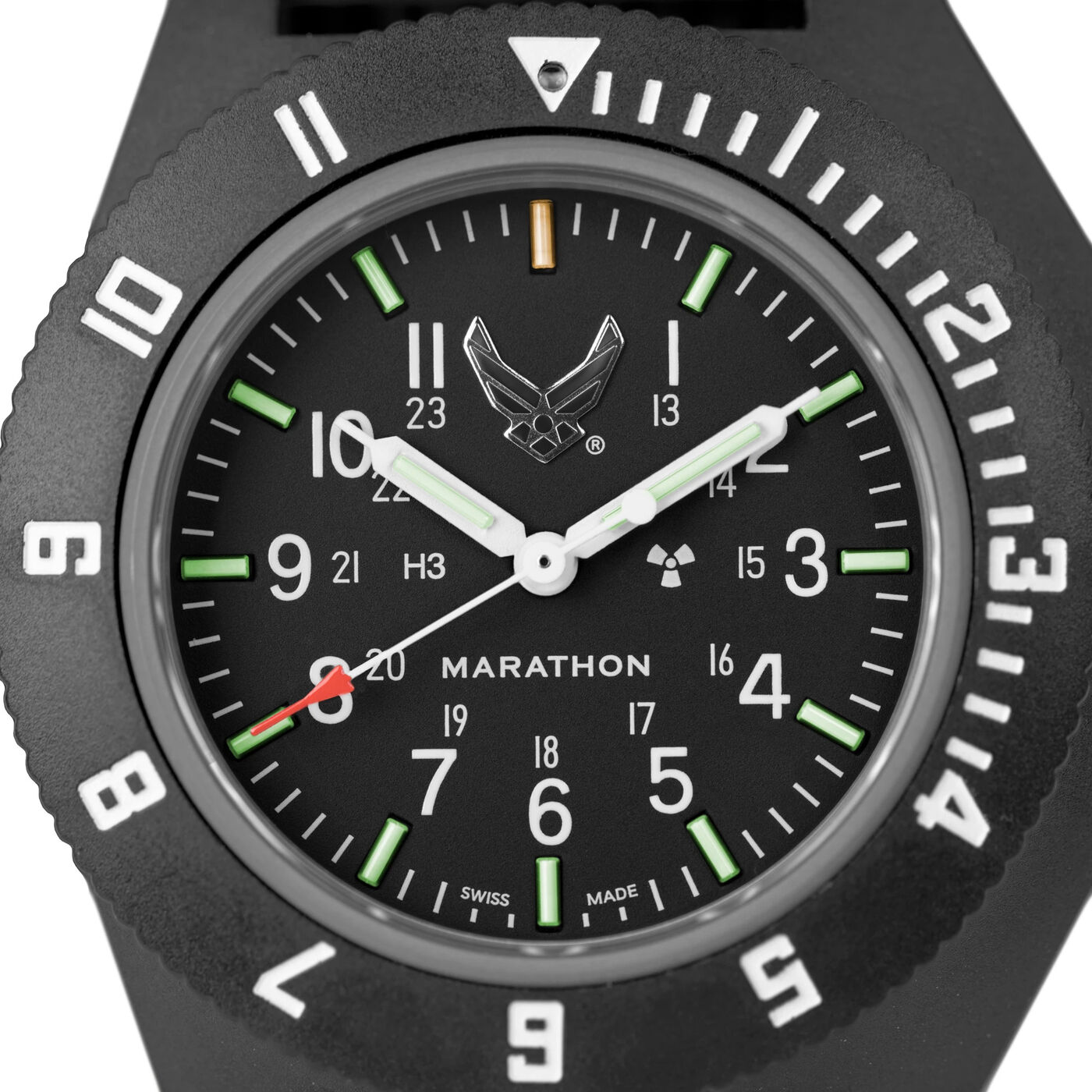 Marathon Pilot Navigator Watch - Black USAF