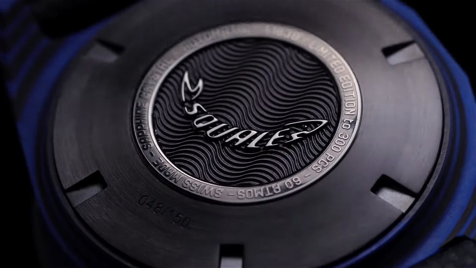 Squale T-183 Blue Carbon Dive Watch