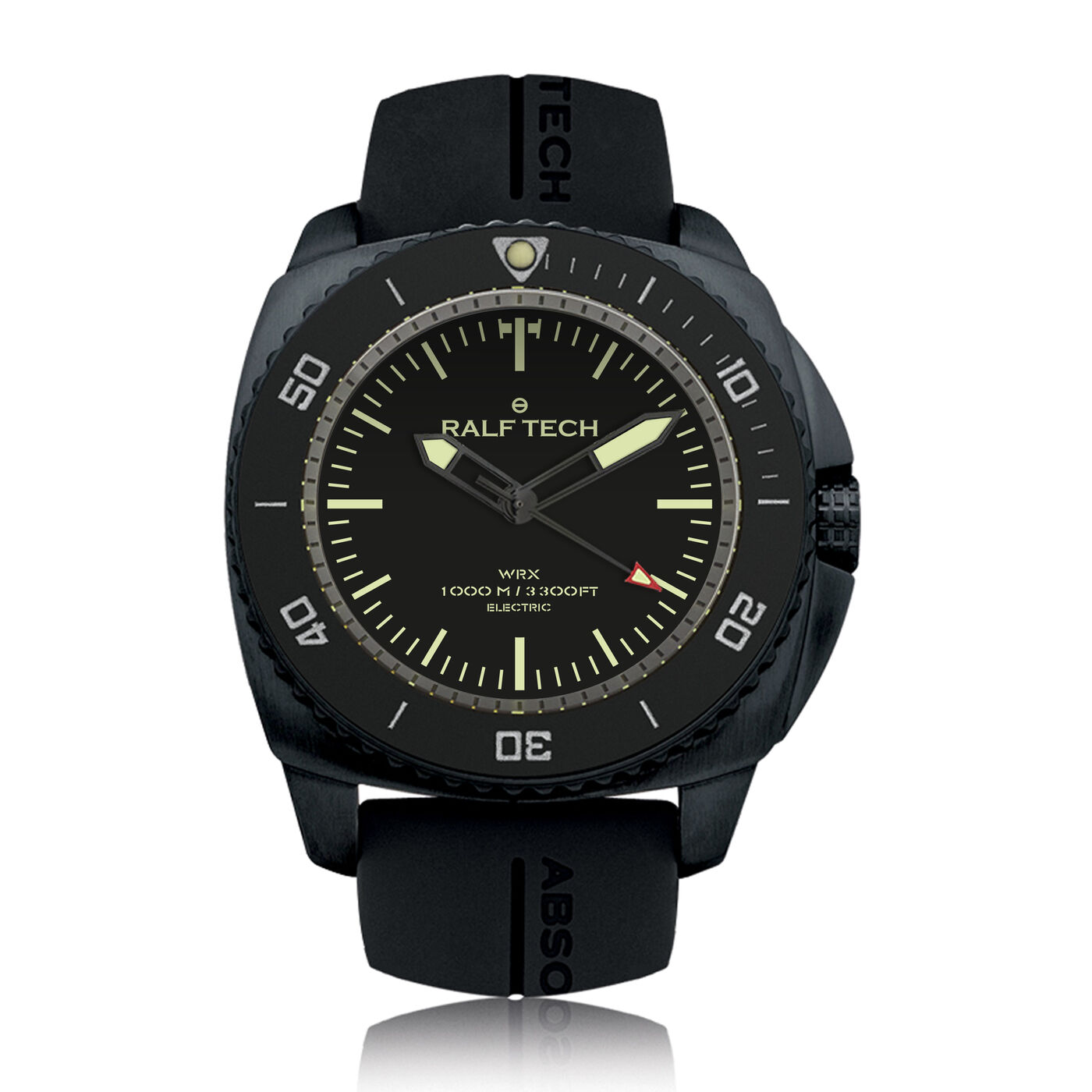 Ralf Tech WRX Electric Black Operator "Black O" Dive Watch