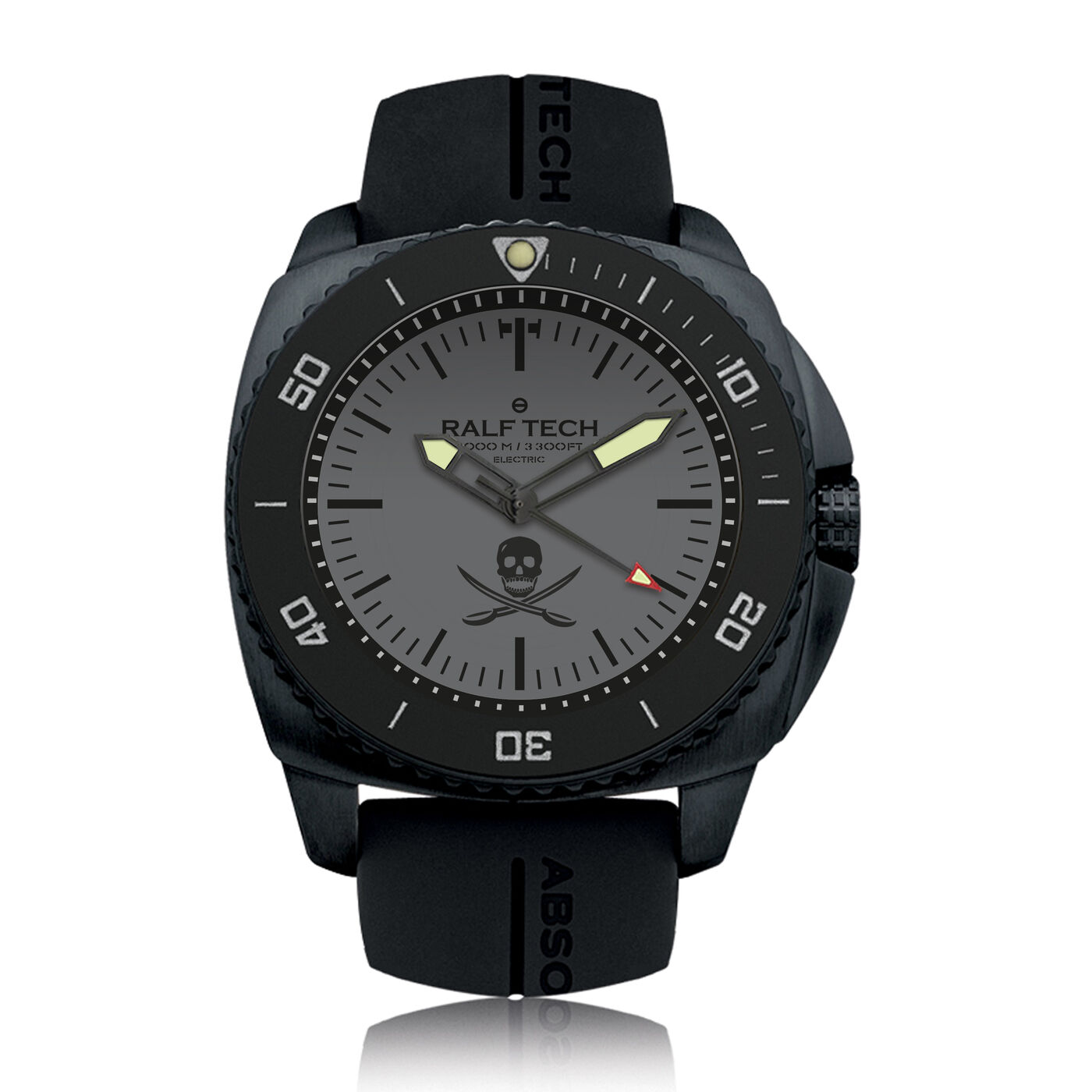 Ralf Tech WRX Electric Black "Pirates Shadow" Dive Watch