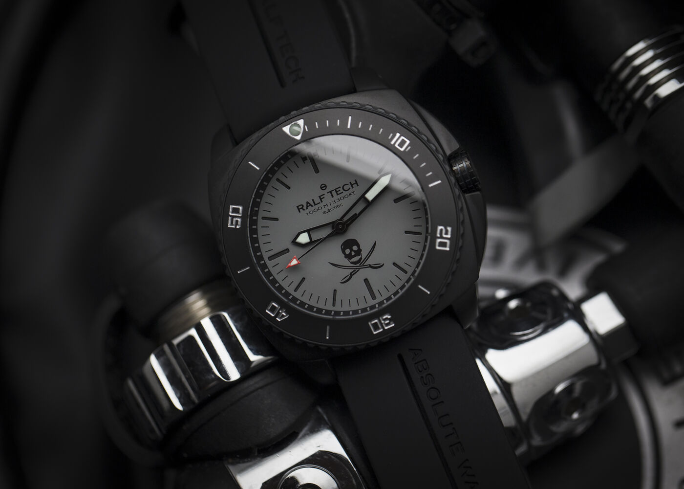 Ralf Tech WRX Electric Black "Pirates Shadow" Dive Watch