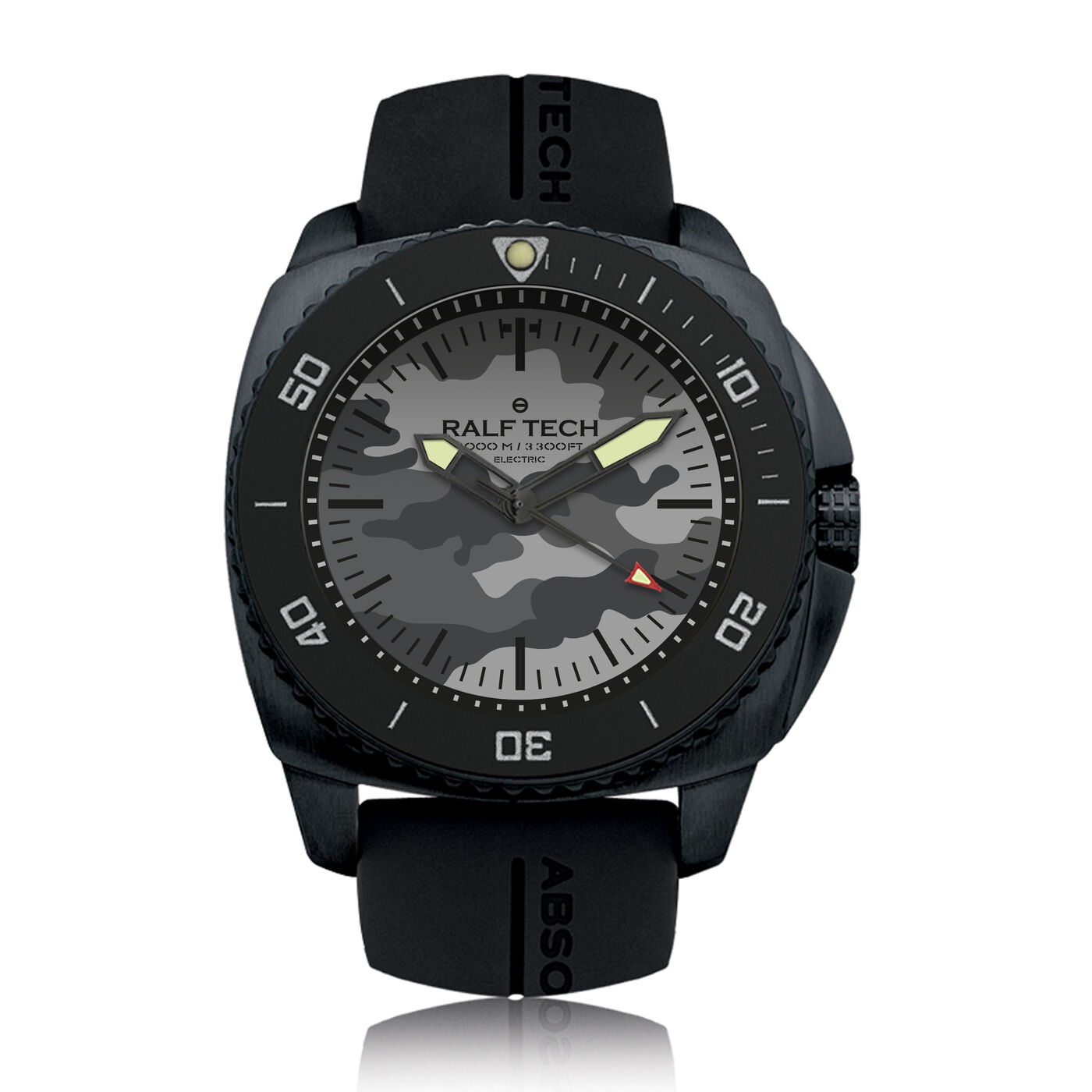 Ralf Tech WRX Electric Black "Camo Phantom" Dive Watch