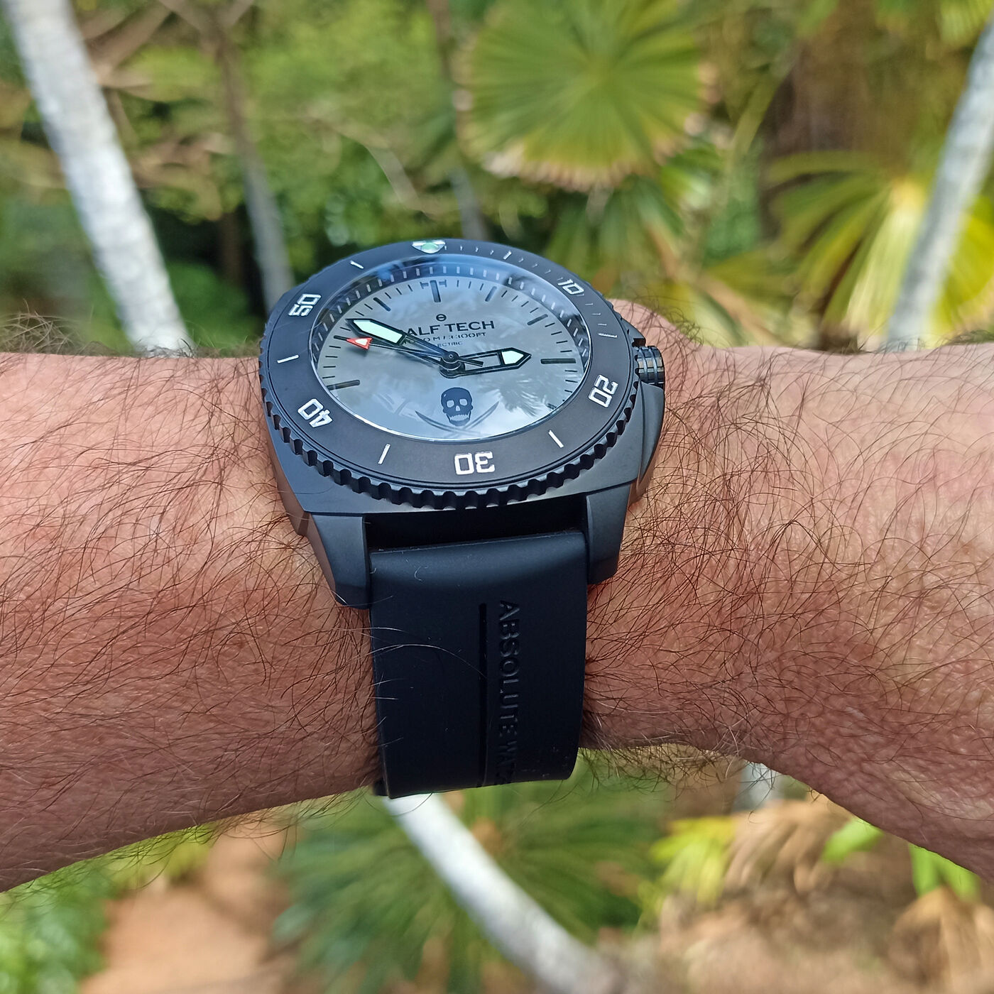 Ralf Tech WRX Electric Black "Pirates Shadow" Dive Watch
