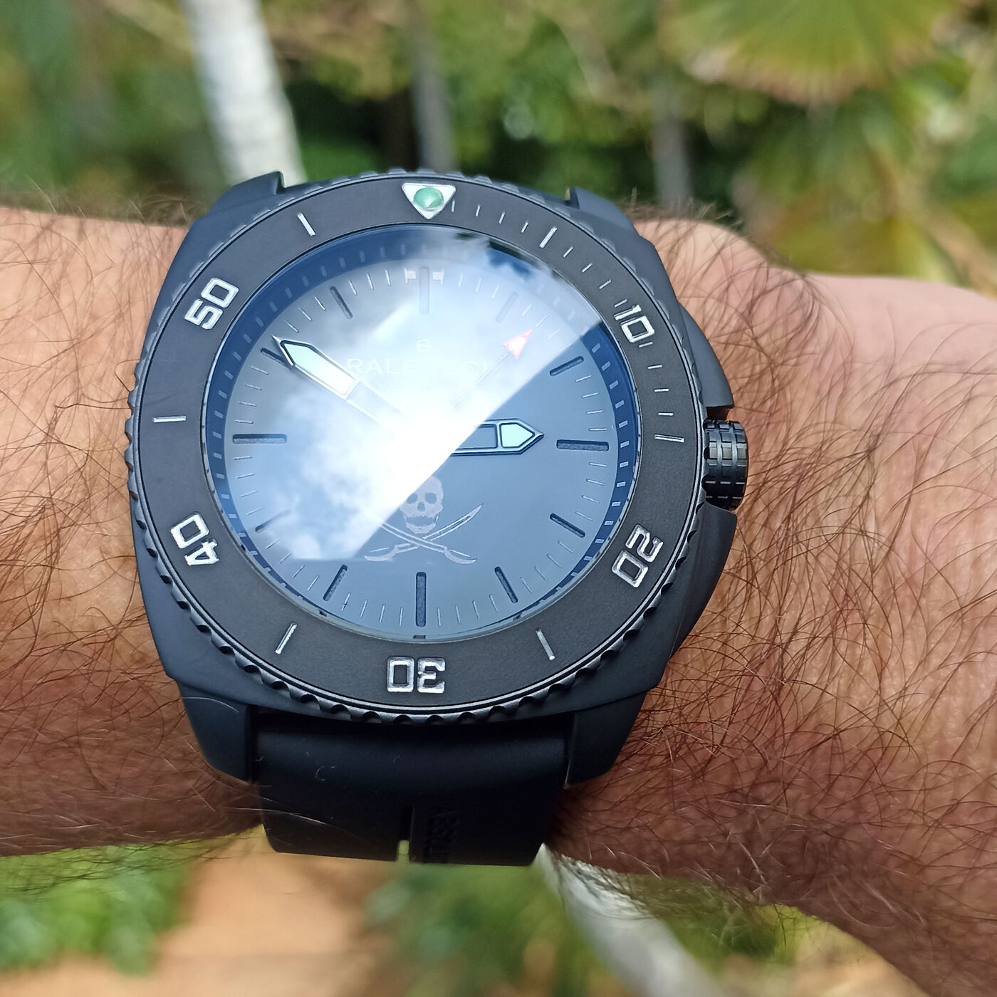 Ralf Tech WRX Electric Black "Pirates Shadow" Dive Watch