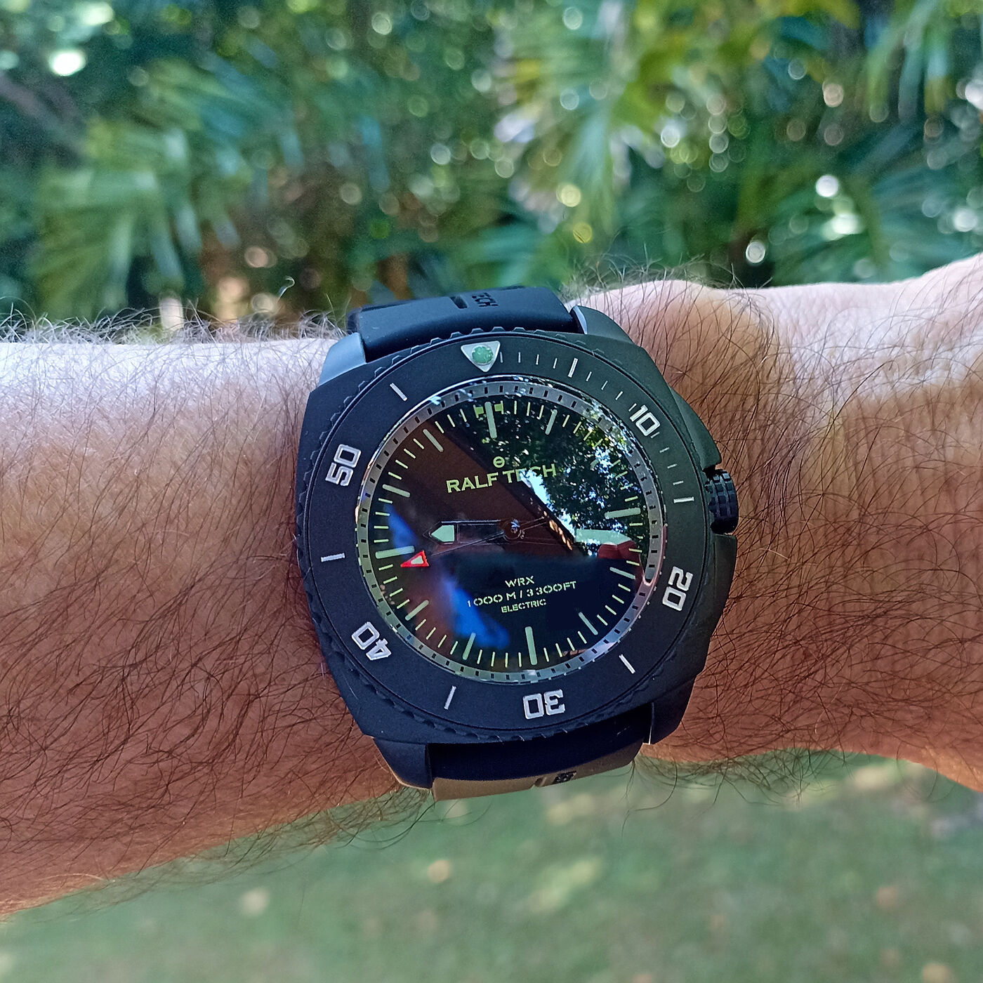 Ralf Tech WRX Electric Black Operator "Black O" Dive Watch