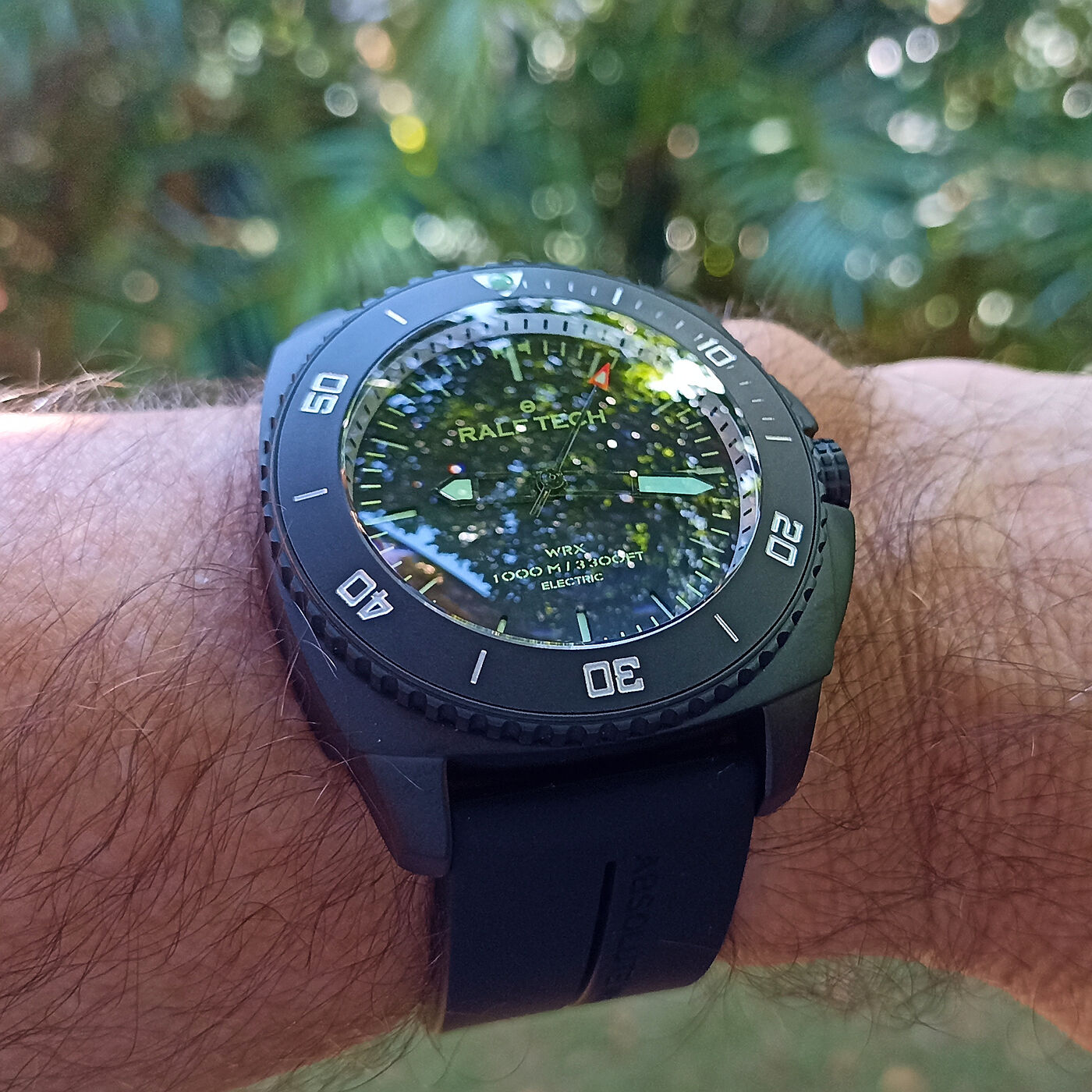 Ralf Tech WRX Electric Black Operator "Black O" Dive Watch