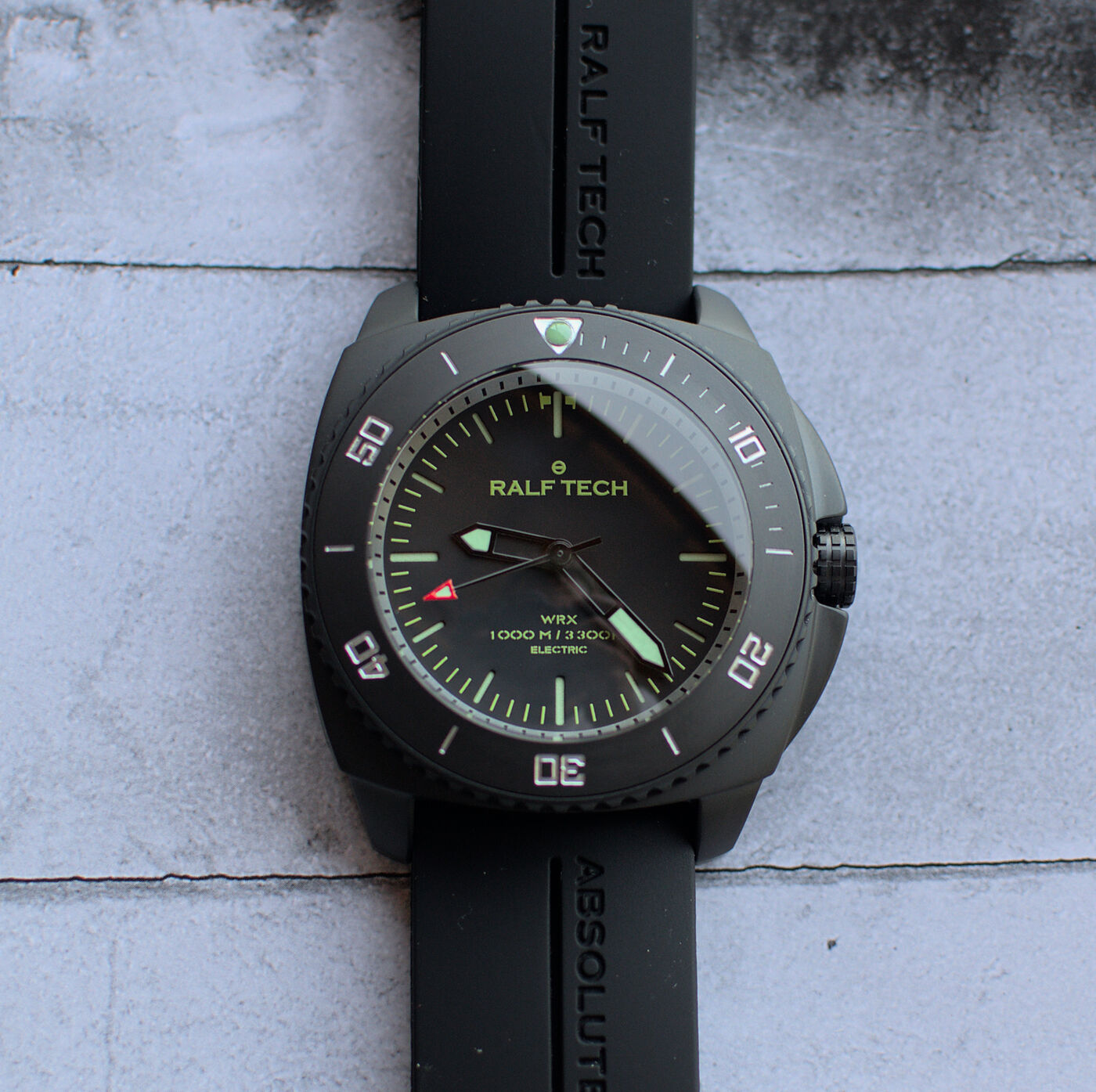 Ralf Tech WRX Electric Black Operator "Black O" Dive Watch