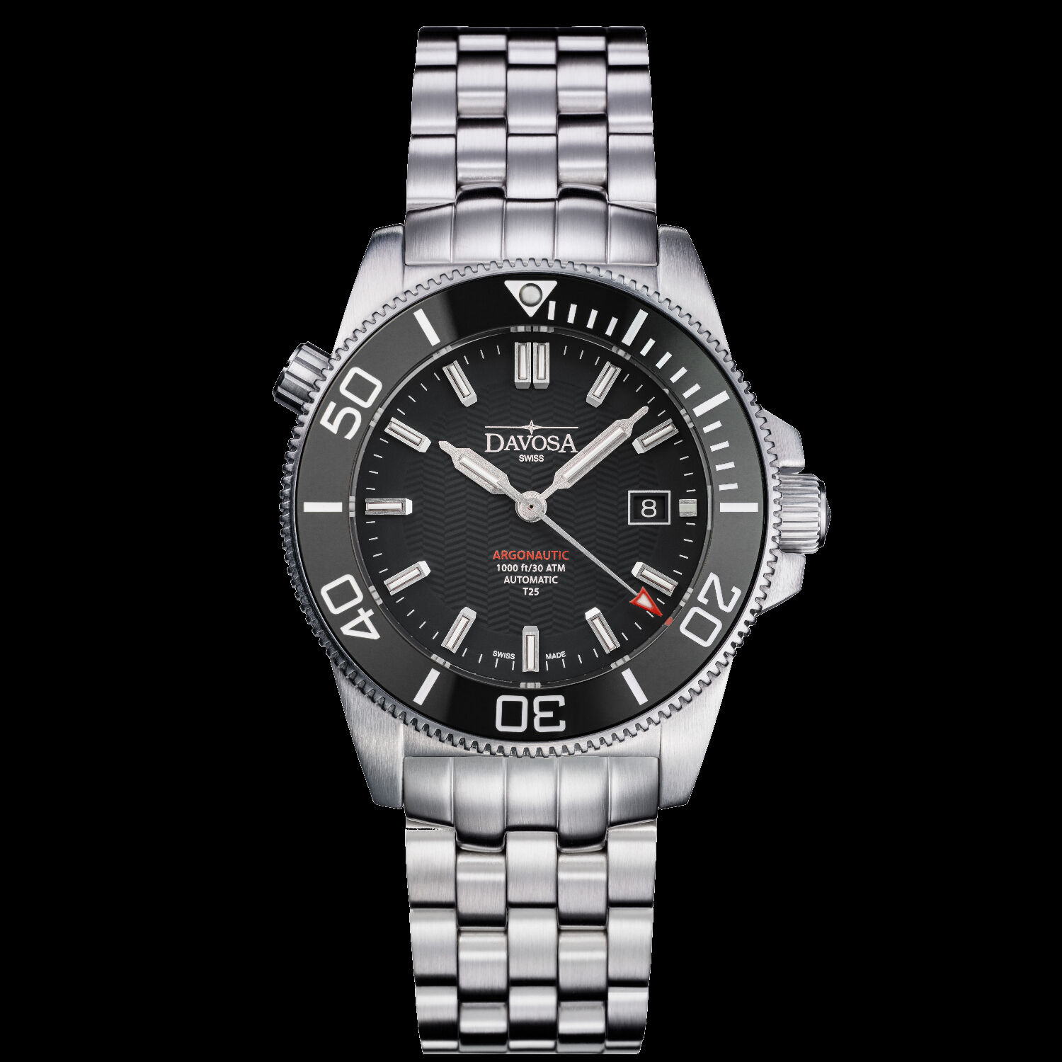 Davosa Argonautic Lumis Black Dive Watch