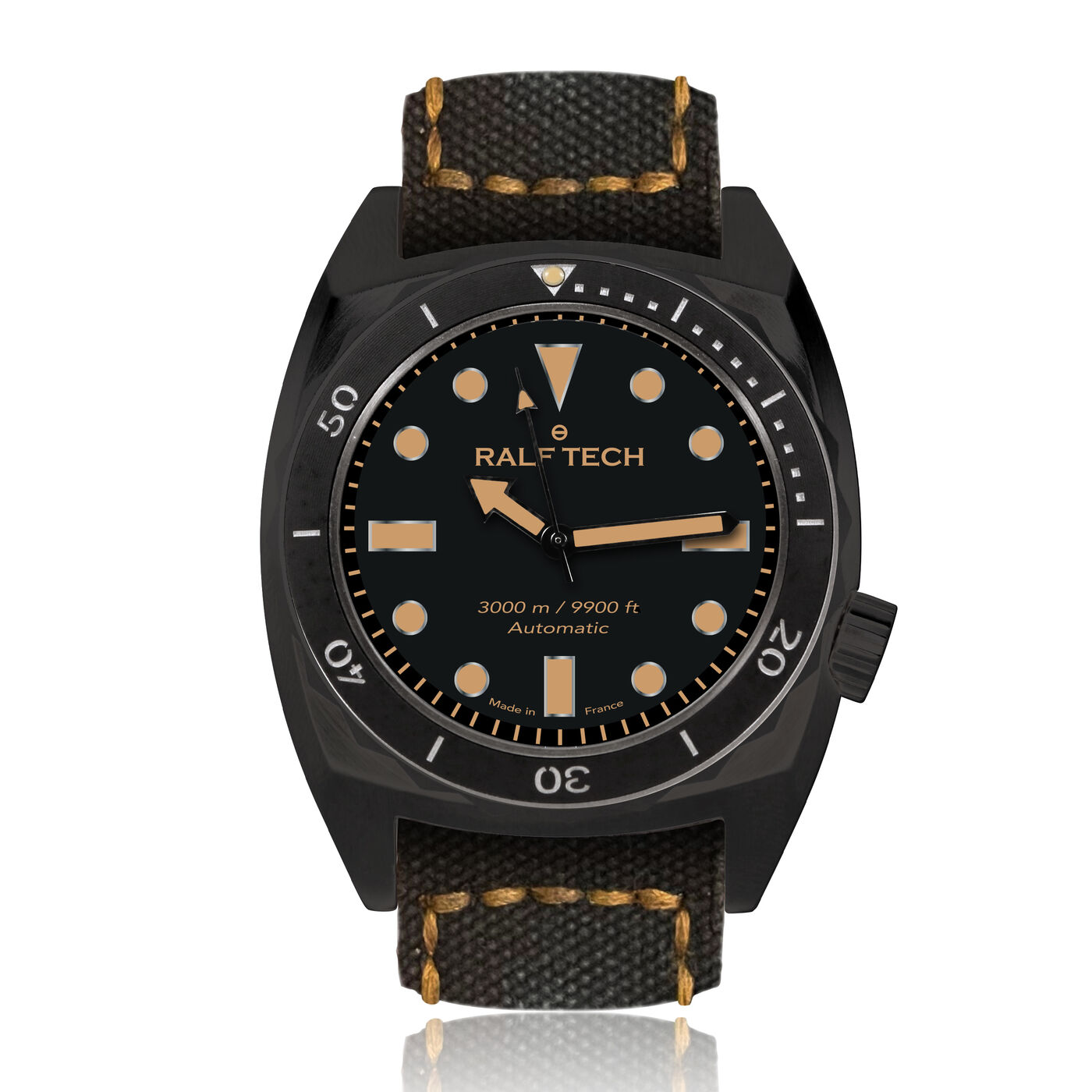 Ralf Tech - The Beast Manufacture <<First Edition Black>> Dive Watch