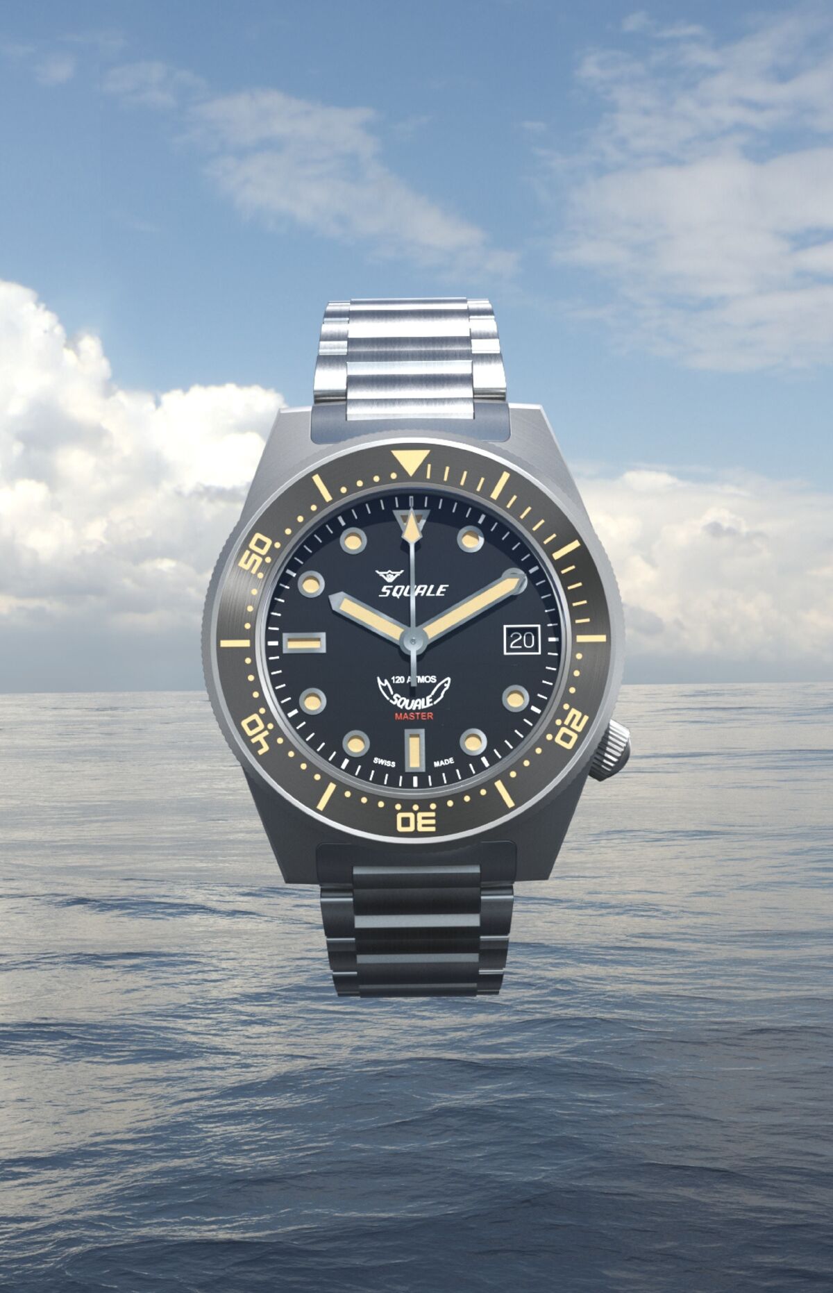 Squale Master Titanium 120ATM Dive Watch