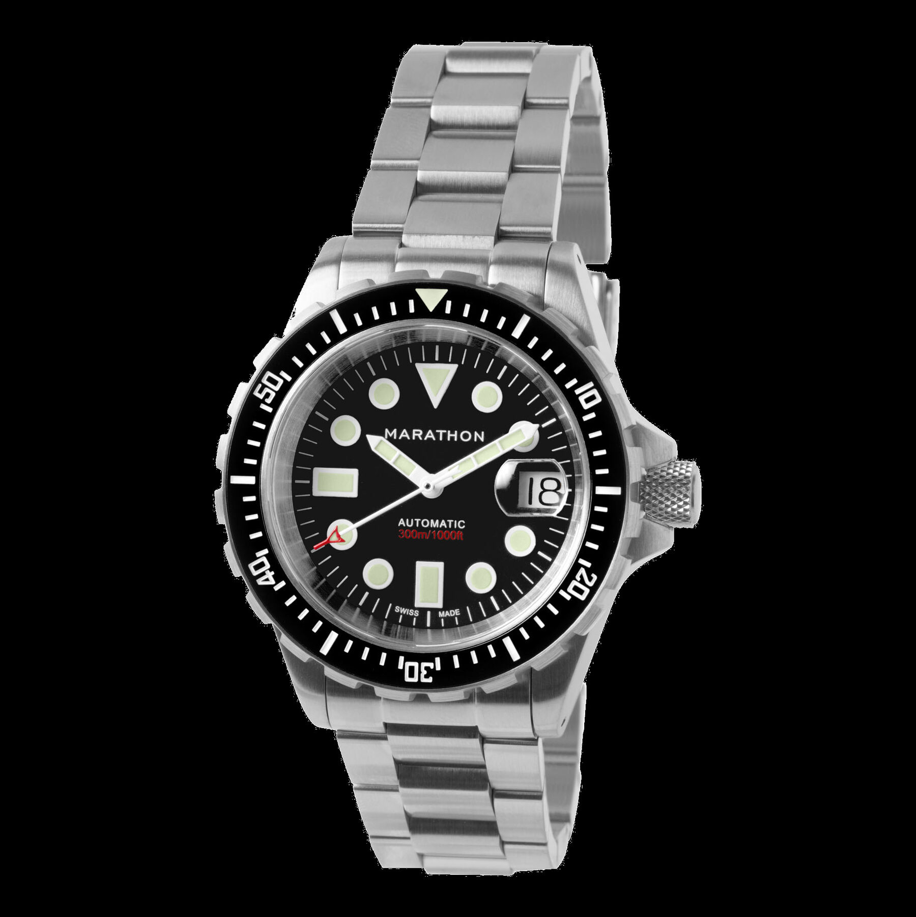 Marathon OSAR-D Search and Rescue Dive Watch - Bracelet