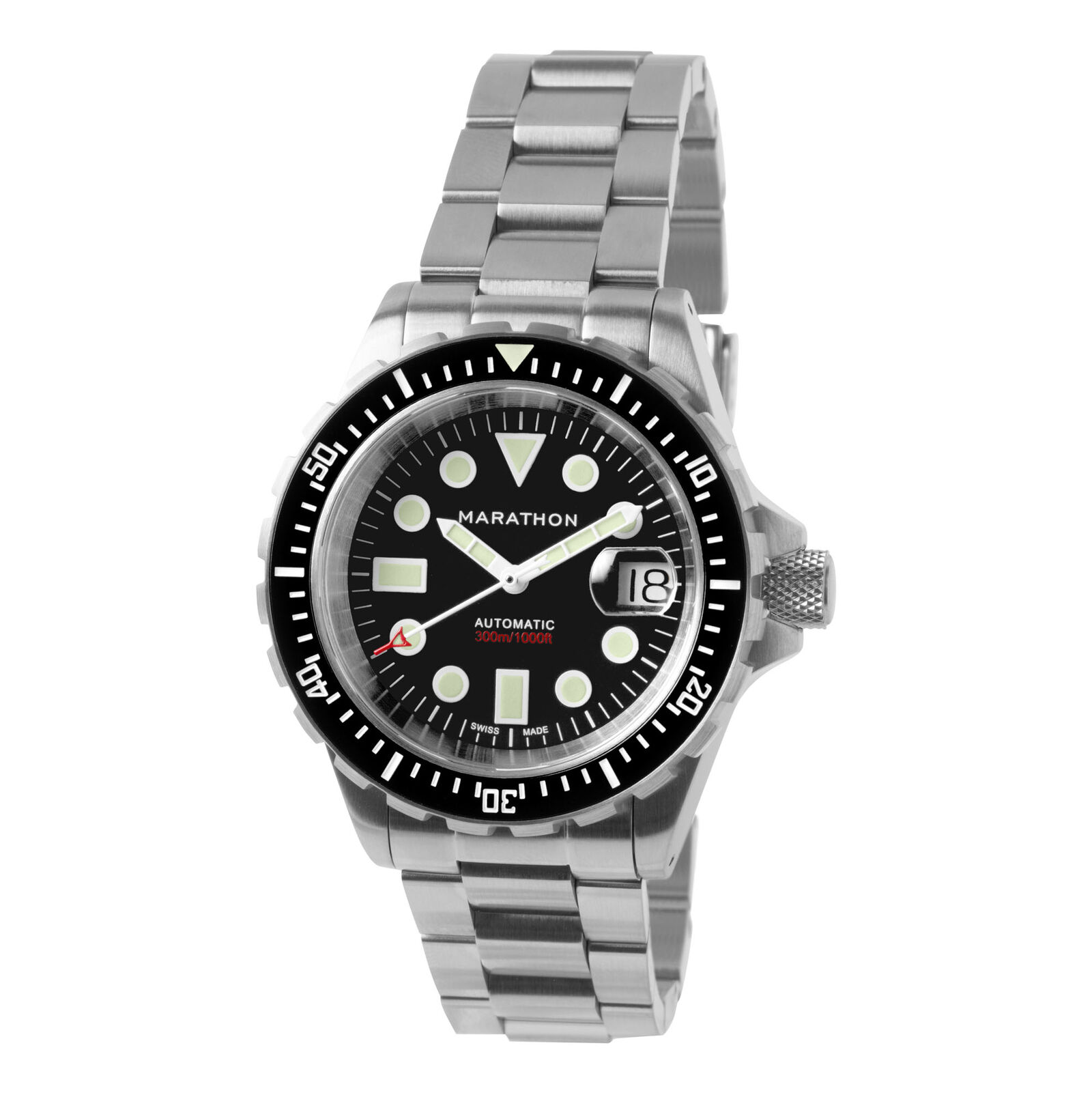 Marathon OSAR-D Search and Rescue Dive Watch - Bracelet