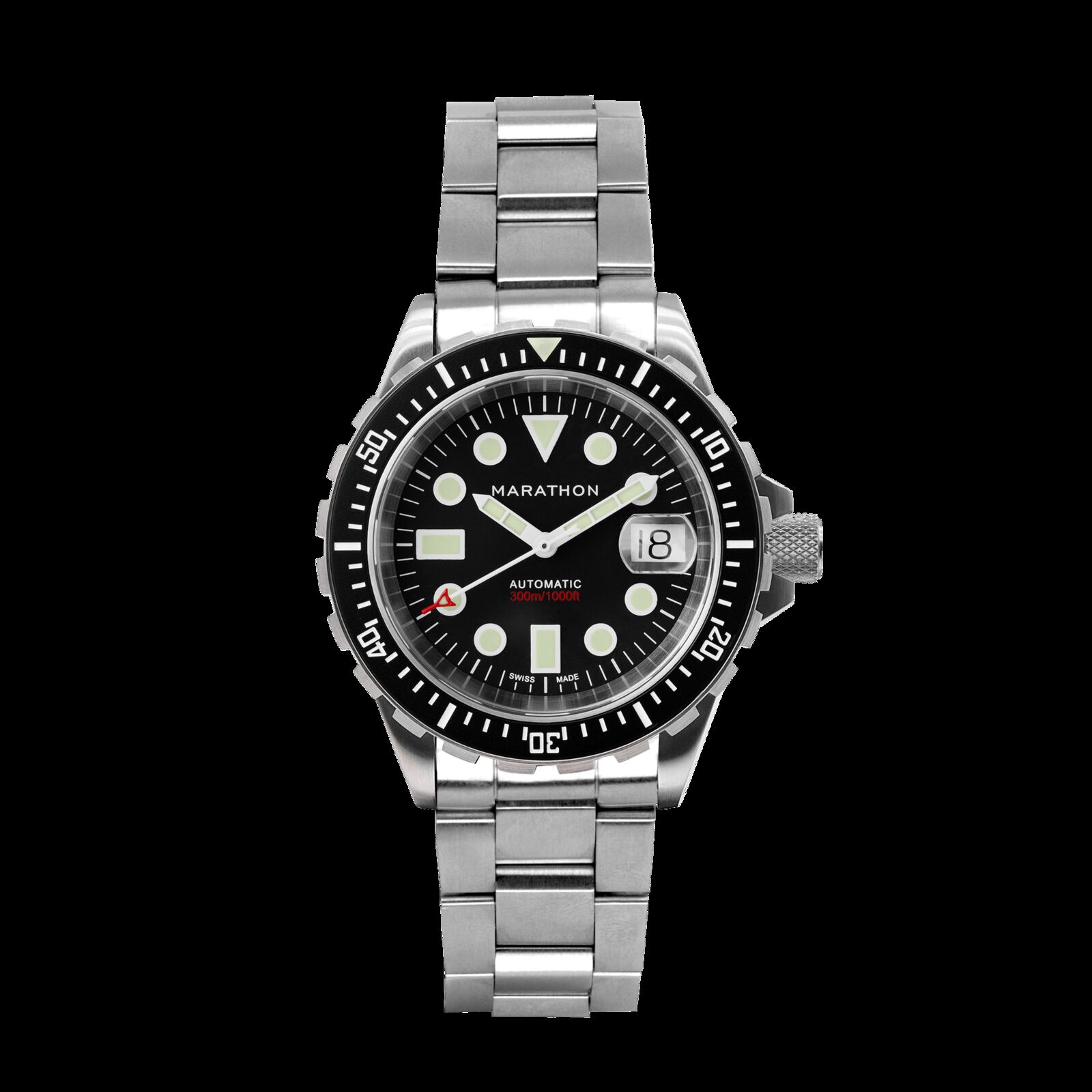 Marathon OSAR-D Search and Rescue Dive Watch - Bracelet