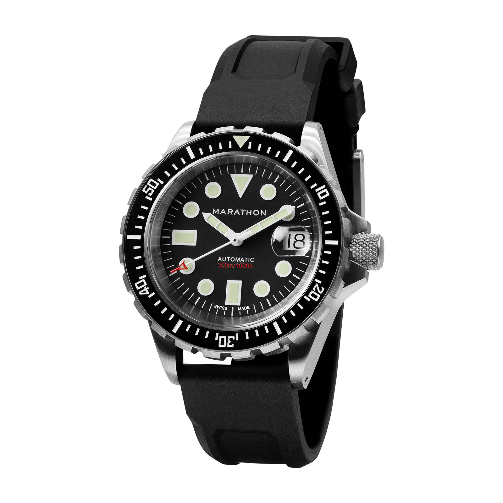 Marathon OSAR-D Search and Rescue Dive Watch - Rubber