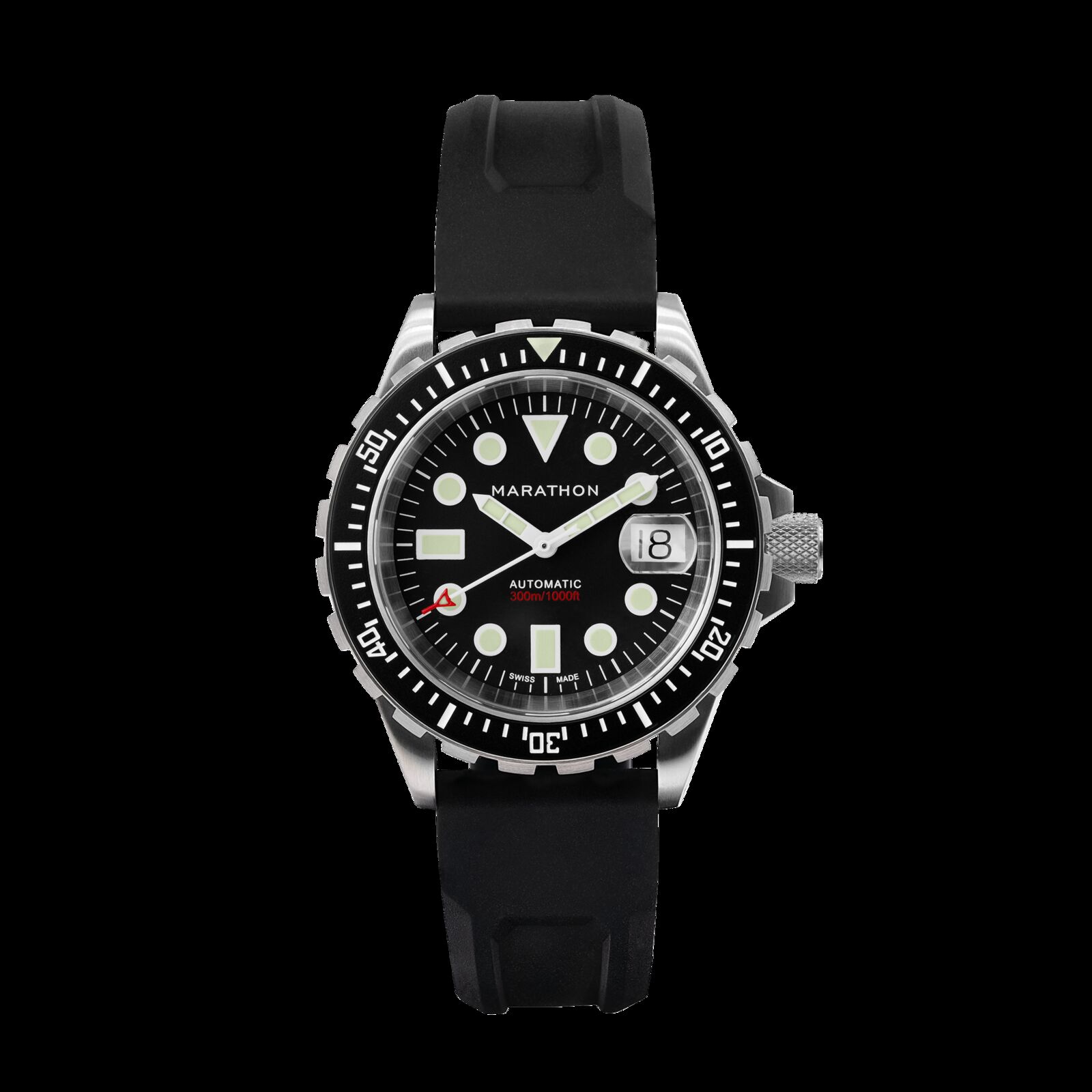 Marathon OSAR-D Search and Rescue Dive Watch - Rubber