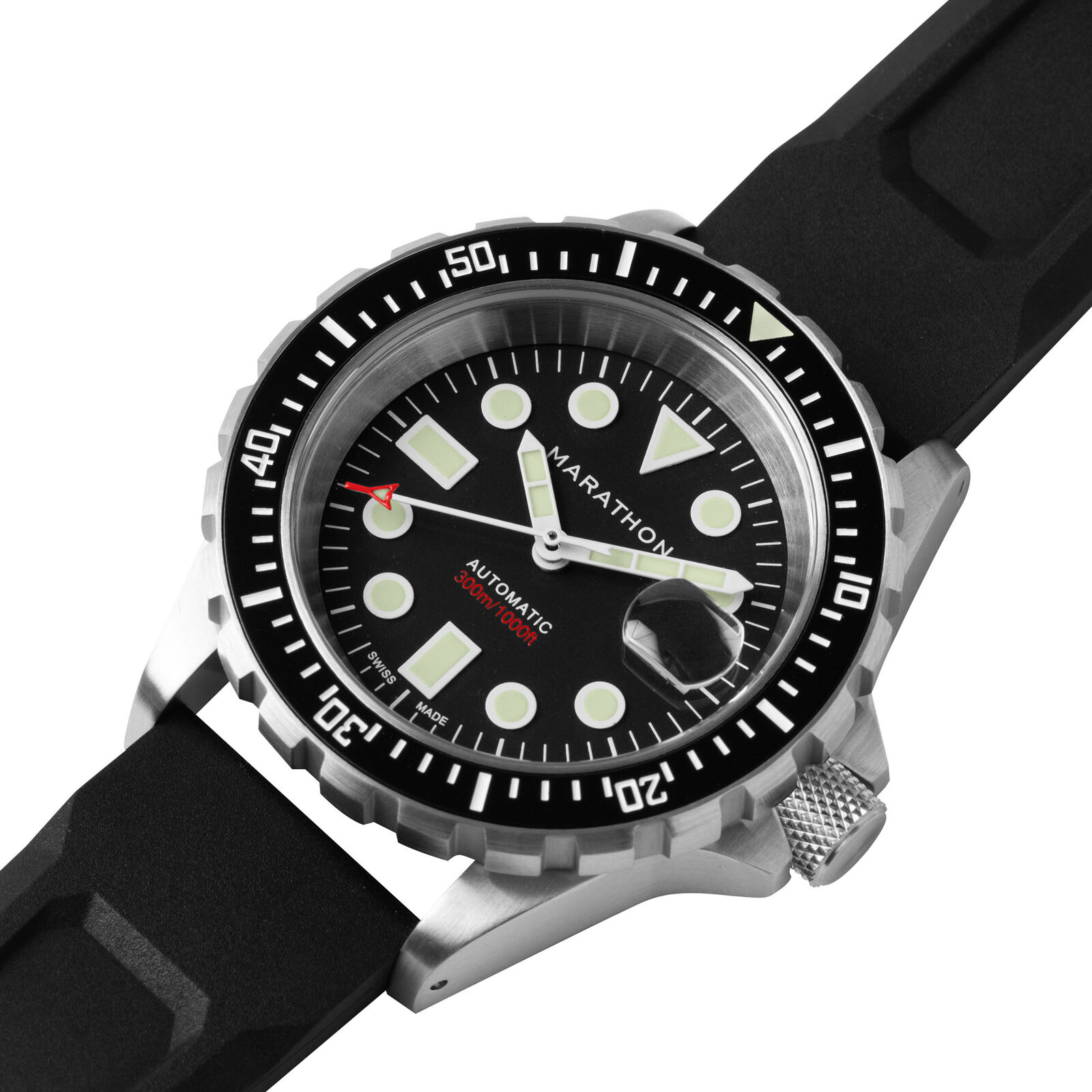 Marathon OSAR-D Search and Rescue Dive Watch - Rubber