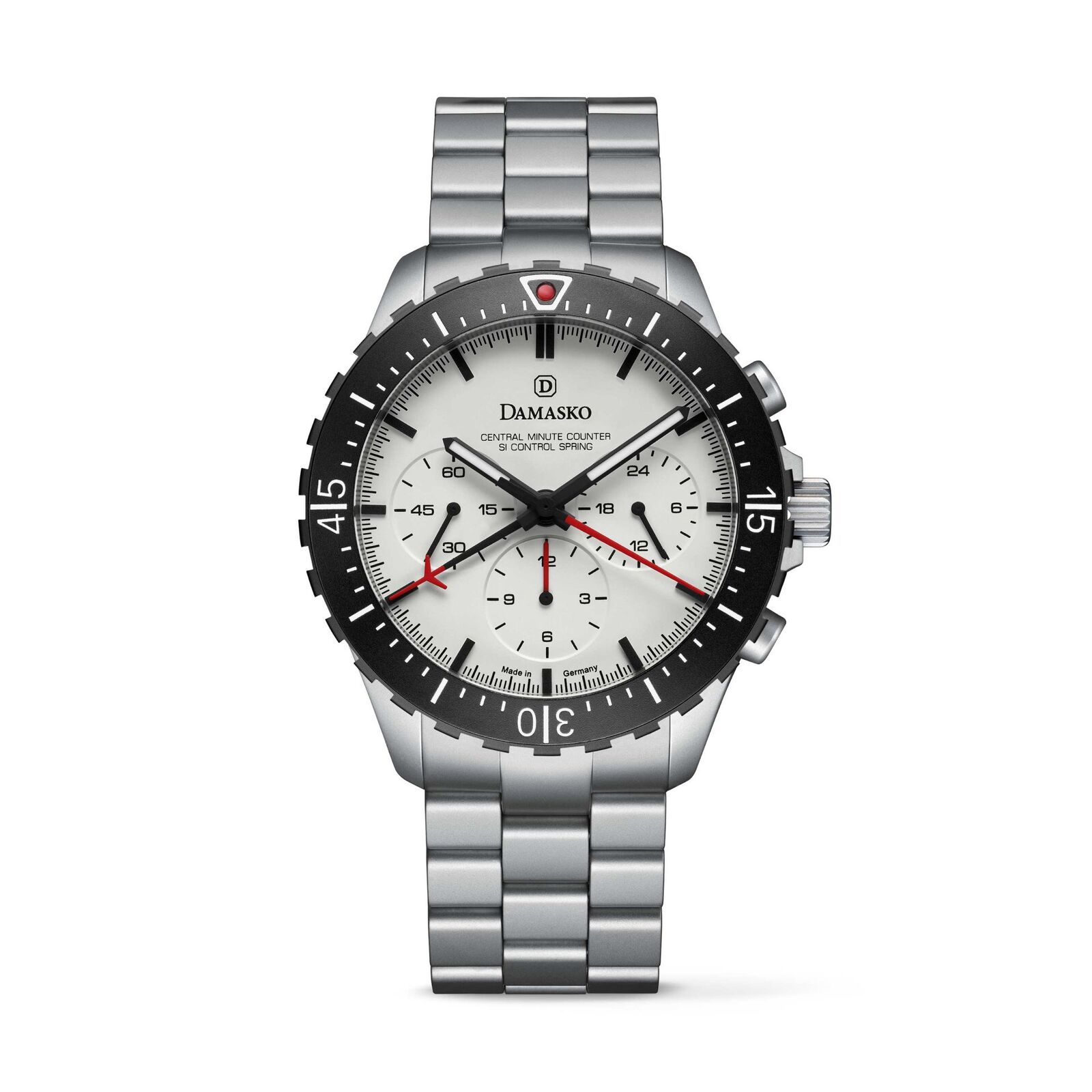 Damasko DC87 Si Chronograph Pilot Watch - Rough Bezel