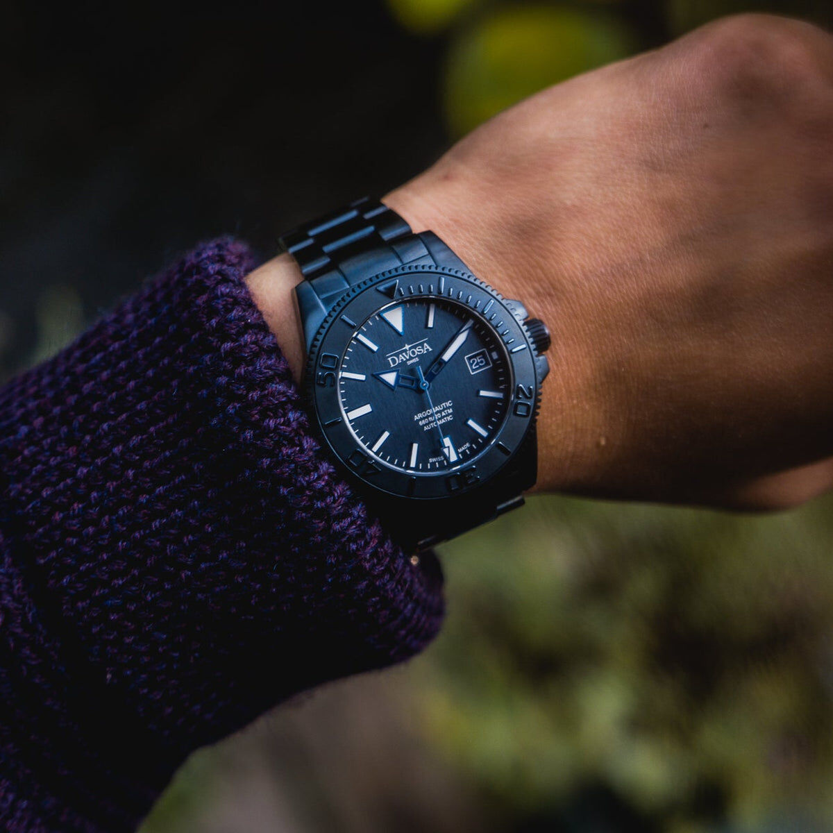 Davosa Argonautic 39 Monochrome Dive Watch