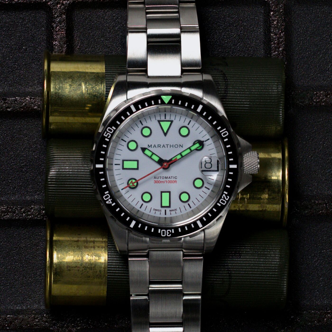 Marathon 36mm Arctic OSAR-D Search and Rescue Dive Watch