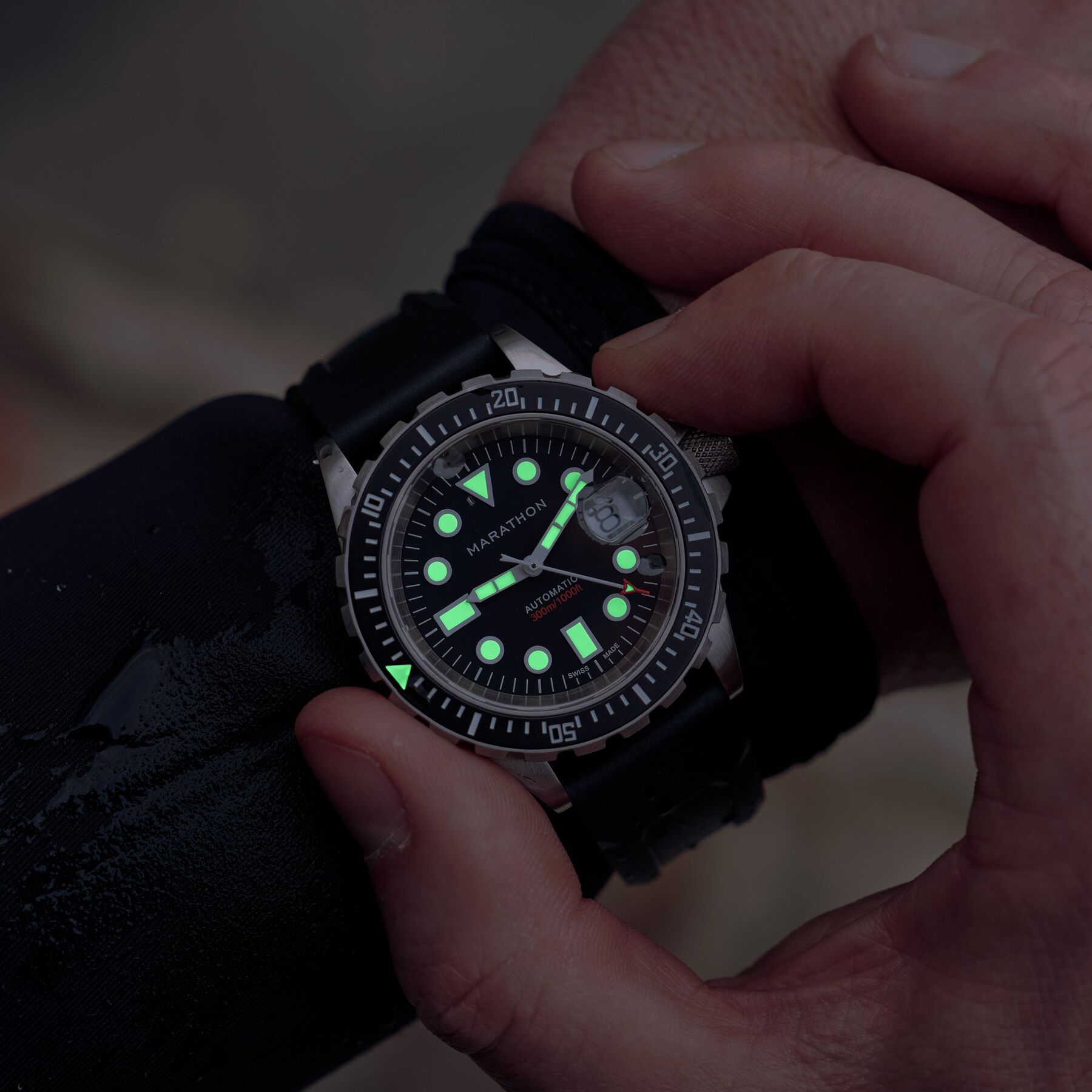 Marathon 36mm OSAR-D Search and Rescue Dive Watch