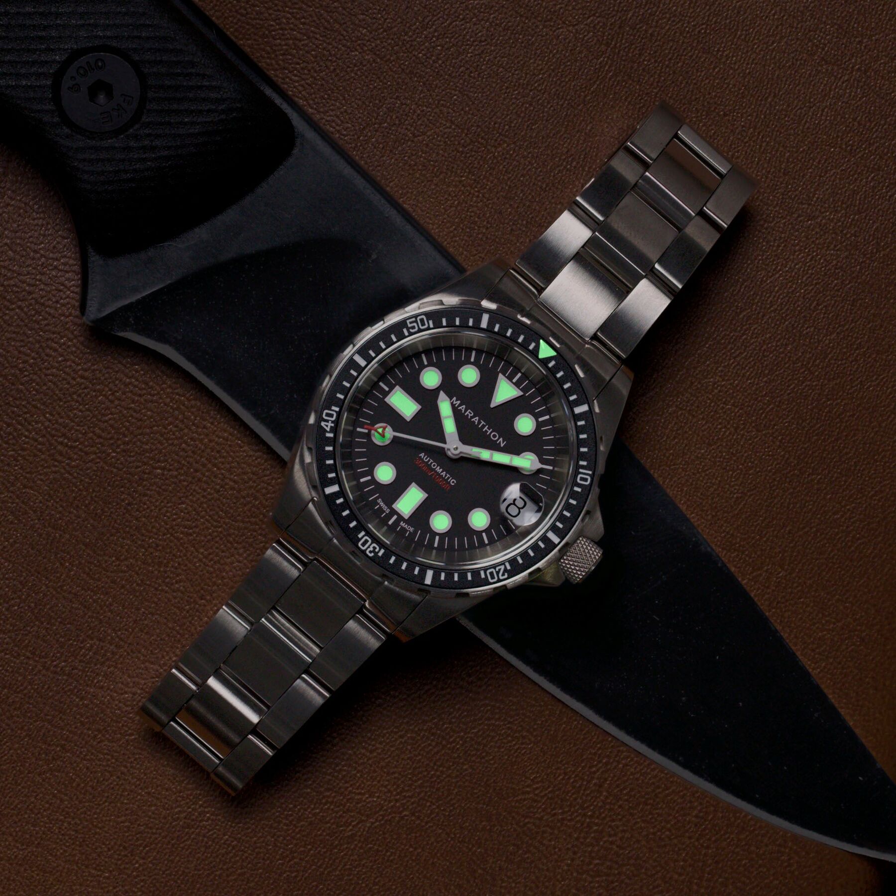 Marathon 36mm OSAR-D Search and Rescue Dive Watch