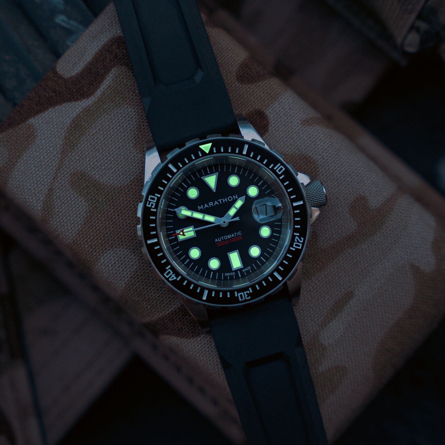 Marathon 36mm OSAR-D Search and Rescue Dive Watch