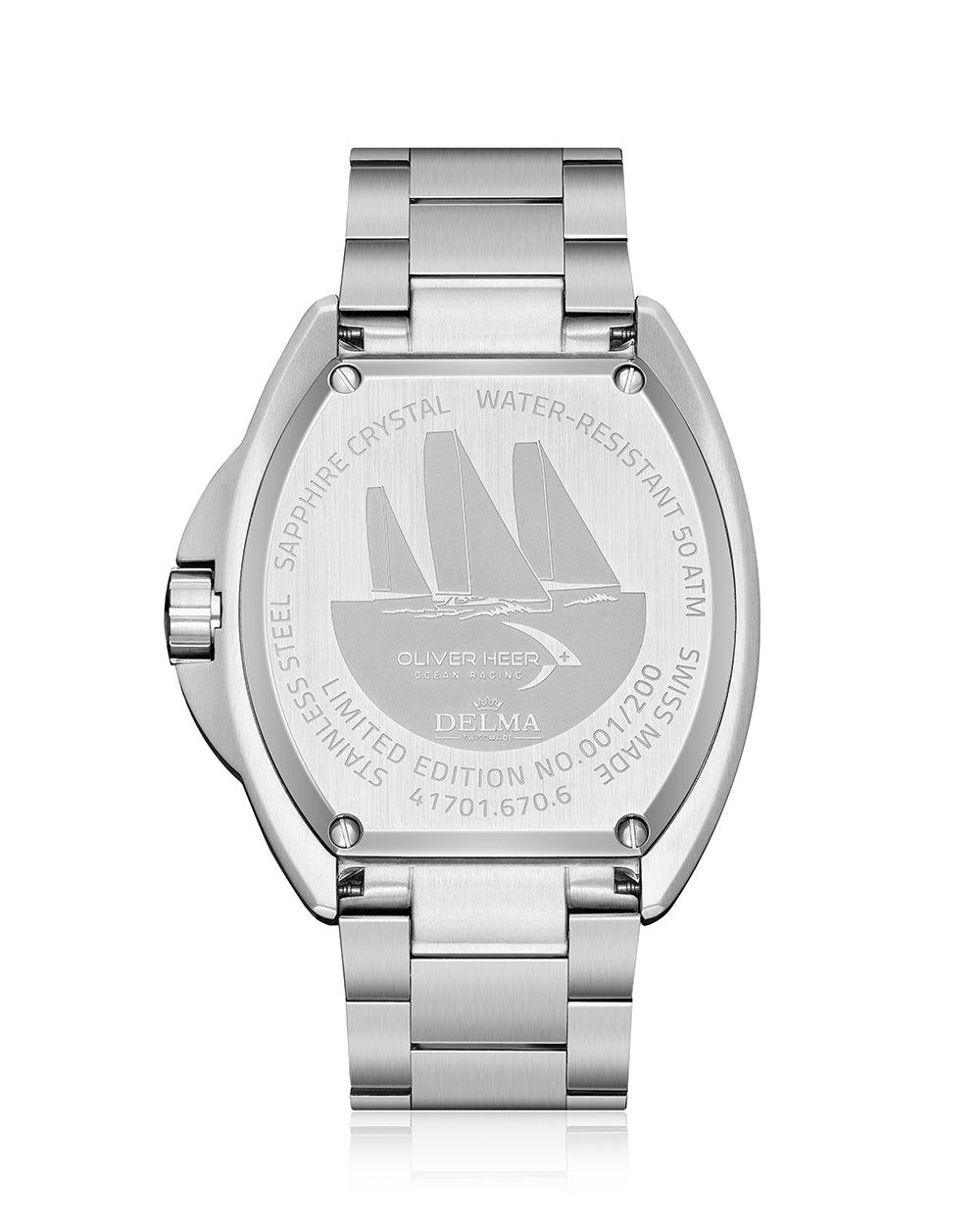 Delma Oceanmaster Lume Sailing Watch - Oliver Heer