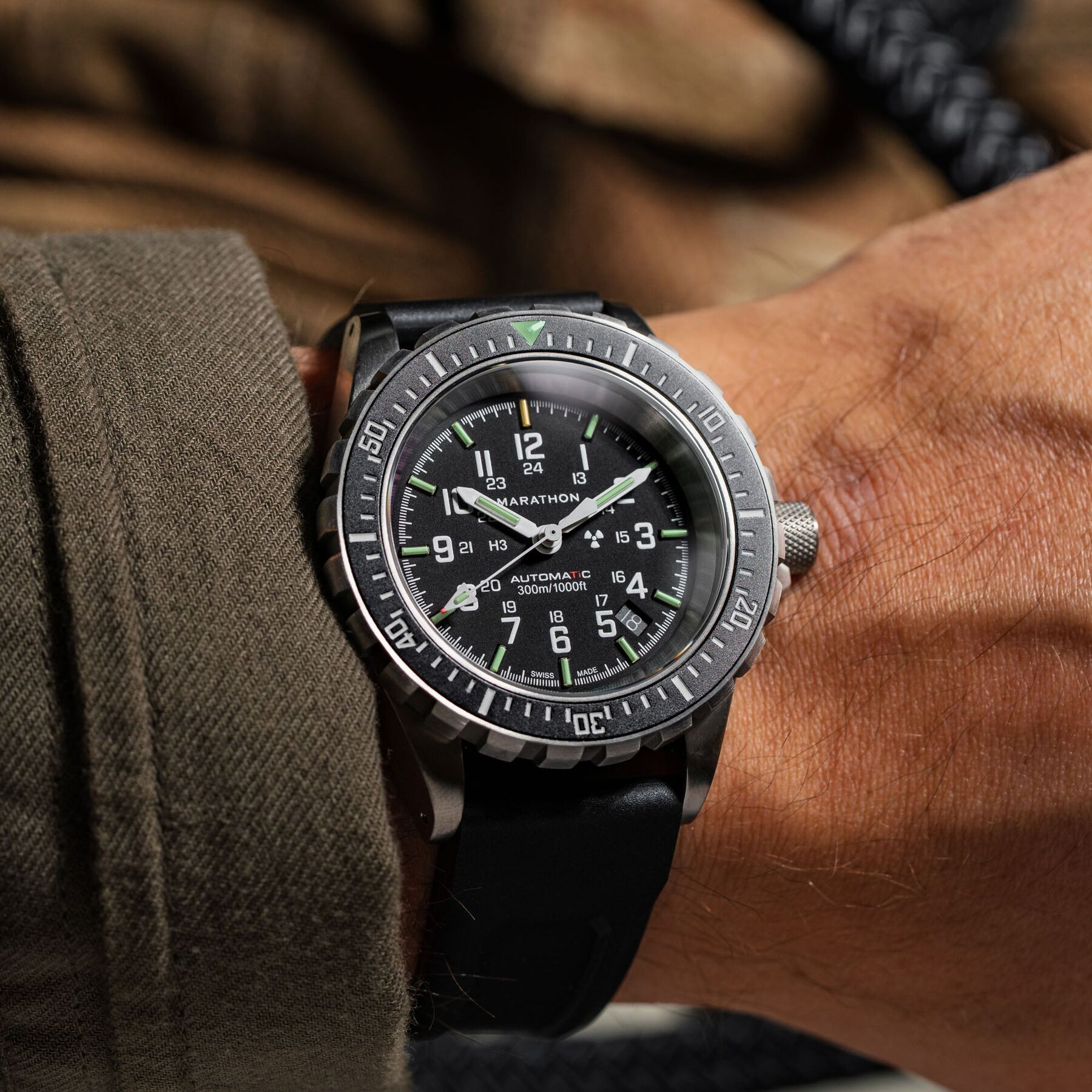 Marathon Titanium GSAR Search and Rescue Dive Watch